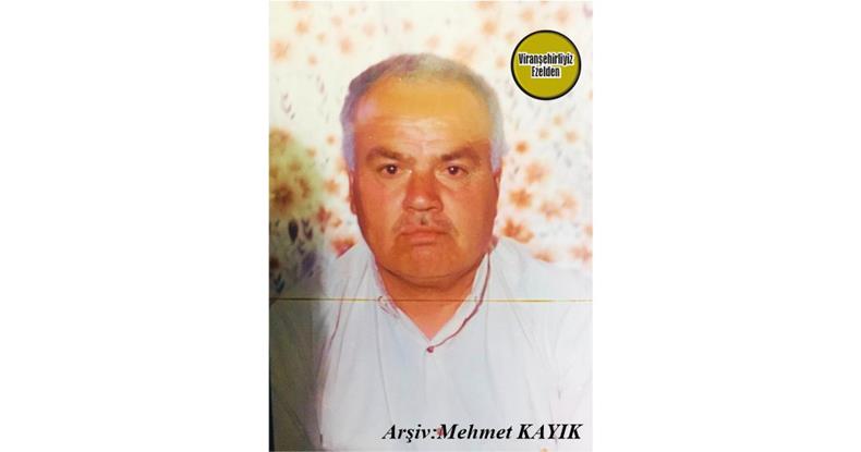 Hemşehrimiz 26 Mart 2022 Günü Vefat Etmiş, Merhum Şükrü Yücedağ (Apê Şükri)