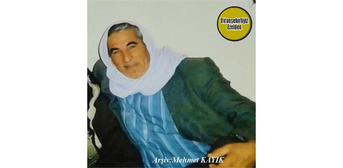 Viranşehir Kanika Köyü Kanaat Önderlerinden Olan, Merhum İbrahim Sürücü(İbrahimi Sihit)