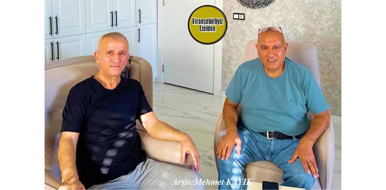 Emekli İlçe Nüfus Müdürü Mahmut Nedim Can ve 55 Yıllık Arkadaşı Diş Teknisyeni Zekai Sülü
