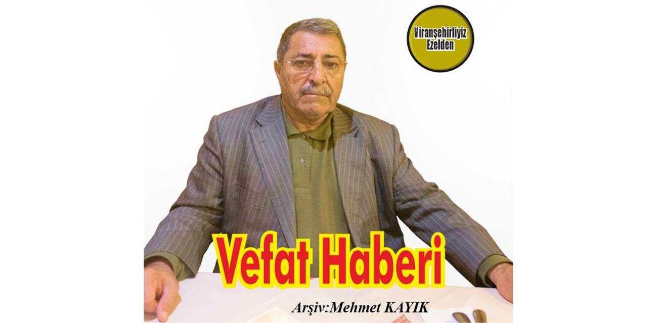 İbram Burç Viranşehir Devlet Hastanesinde Tedavi Görmekte iken, Vefat etmiştir.