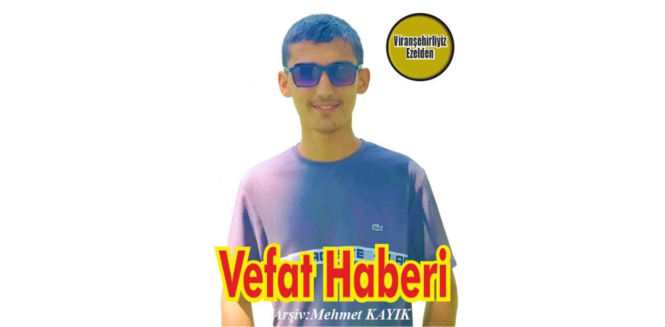 Abdulsamet Tanrıseven Viranşehir’de Vefat etmiştir.