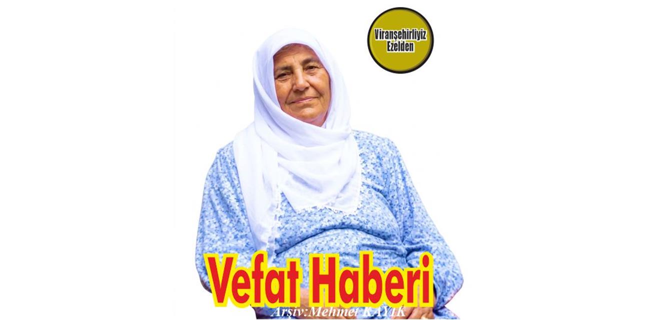 Gozelê Ergül Vefat etmiştir.