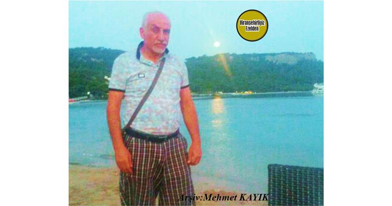 Viranşehir’de Okul Müdürlüğü Görevi Yapmış, Emekli Öğretmen Abdulkadir Kaydı