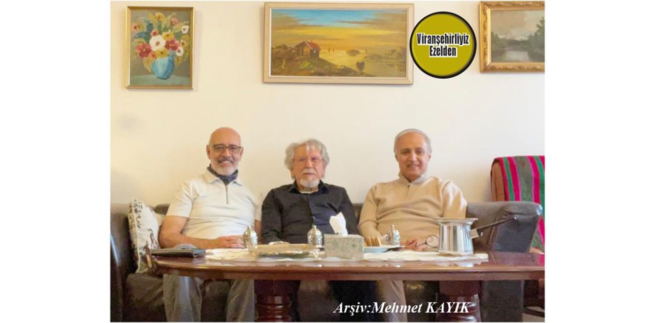 Avrupa’da Yaşayan Vahap Kumruaslan, Misafirleri Süleyman Sülevani ve Mem Doğala