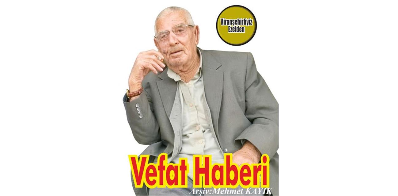 Seydo Eren Viranşehir’de Vefat etmiştir.