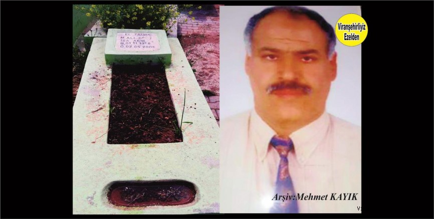 Ölüm Yıldönümde Hemşehrimiz Viranşehir’de Yıllarca Kasaplık Sektöründe Esnaflık yapmış, Sevilen İnsan Merhum İsa Açık