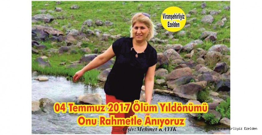 Ölüm Yıldönümünde Değerli Annelerimizden olan Merhume Aysel Şavlı