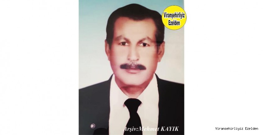 Ölüm Yıldönümünde Viranşehir’de Yıllarca Sağlık Sektöründe Bir Çok Hizmetler yapmış, Sevilen İnsan Merhum Osman Polatkol