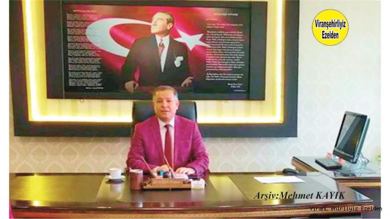 Önceki Dönem İlçe Milli Eğitim Müdürü, Şimdi Viranşehir İlçe Halk Kütüphanesi Müdürü Sevilen İnsan İbrahim Yağan