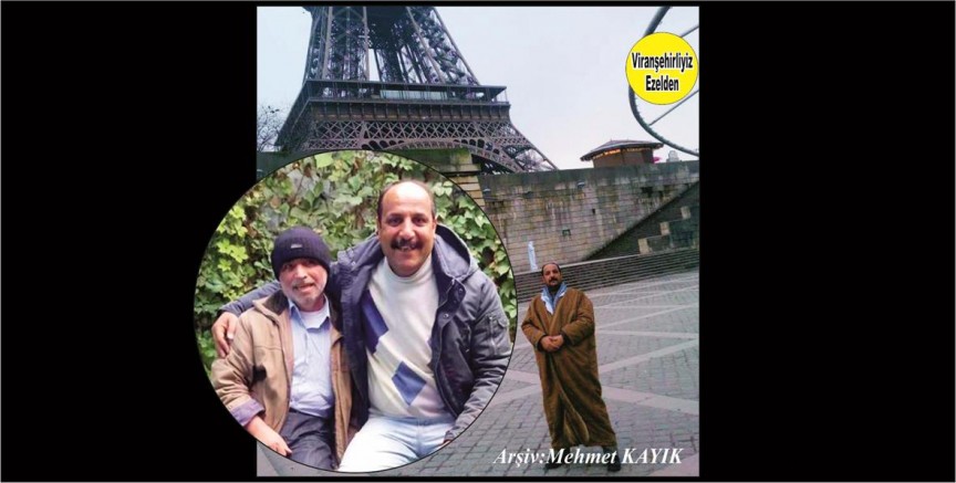 PARİSTE BİR VİRANŞEHİRLİ AHMET TOPKAN