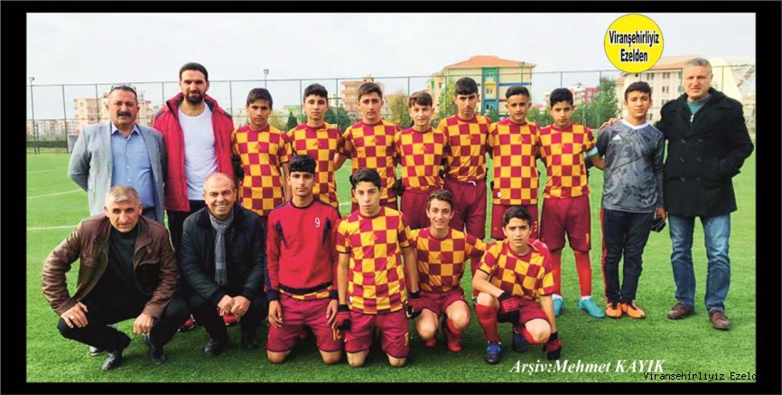 Şampiyonluk Adayı Başarılı Futbol Takımlarımızdan Viranşehir Belediyespor U14 Futbol Takımı Futbolcuları