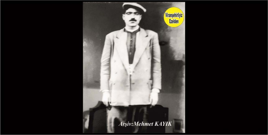 Sanatçı Şehmus Ateş'in babası Merhum Derviş Ateş