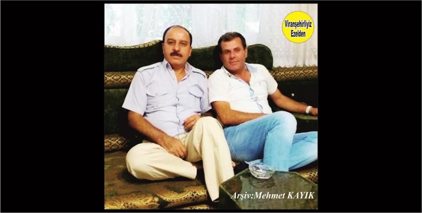 Sanayi Sitesi Güzel esnaflarından Halil Kaslan ve Hasip Bekler