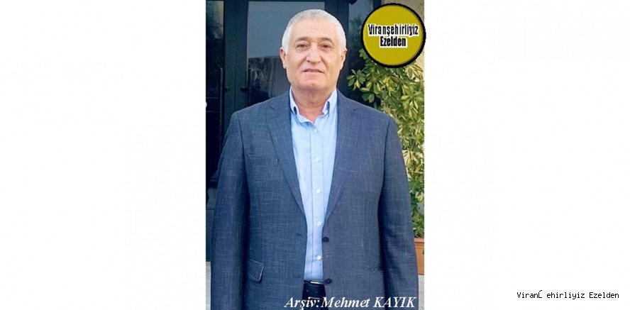 Şanlıurfa Büyükşehir Belediyesi Viranşehir Fen İşleri Sorumlusu Sevilen İnsan Emin Mızraklı