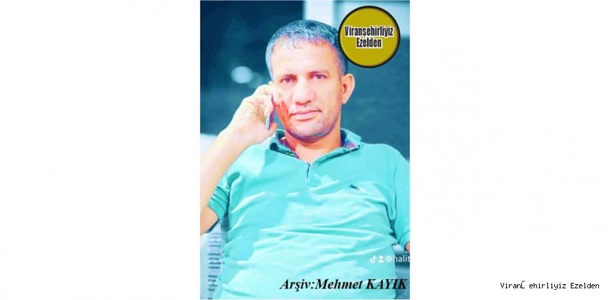 Şanlıurfa Büyükşehir Belediyesi Viranşehir ŞUSKİ Personeli Halit Yüzücü