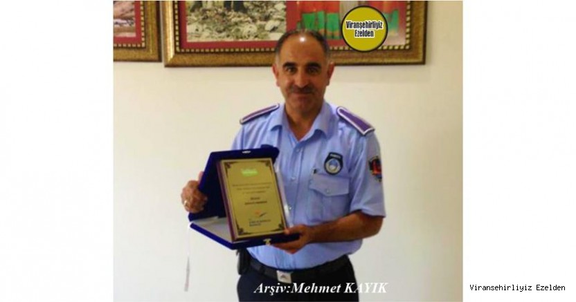Şanlıurfa Büyükşehir Belediyesinde Zabıta Komiseri olarak Görev yapan, Sakip Yeşilağaç(Tiyesti)