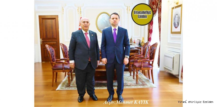 Şanlıurfa Eski Milletvekili Mehmet Akyürek, Adalet Bakanı Akın Gürlek’i Makamında Ziyaret Etti.