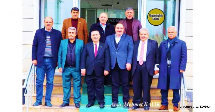 Şanlıurfa Eski Milletvekili, Mehmet Akyürek, Aslan Akyürek, Mustafa Akyürek, Viranşehir Belediye Başkanı Salih Ekinci, Ak Parti İlçe Başkanı Ali Tekin