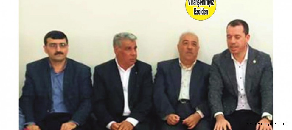  Şanlıurfa Milletvekilimiz Doç. Dr. Halil Özşavlı, Osman(Osman Ağa) Özbek, Halil Öden ve İbrahim Beslenen