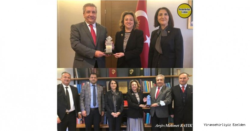 ŞANLIURFA PLATFORMU’NDAN BAKAN YARDIMCISINA PLAKET
