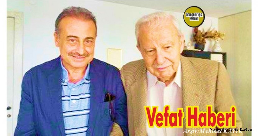 Şanlıurfalı Hemşehrimiz Duayyen Siyasetçi, Devlet Adamı, Eski Bakan, Eski Başbakan Yardımcısı Necmettin Cevheri, 93 yaşında yaşamını yitirdi.