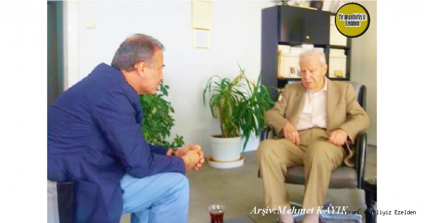 Sayfamızın Köşe Yazarı Lokman Şıhanlıoğlu ve Eski Bakanlardan Merhum Necmettin Cevheri
