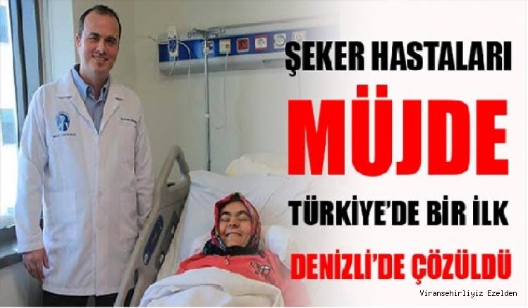 ŞEKER HASTALIĞINDA BİR İLK BAŞARILDI…