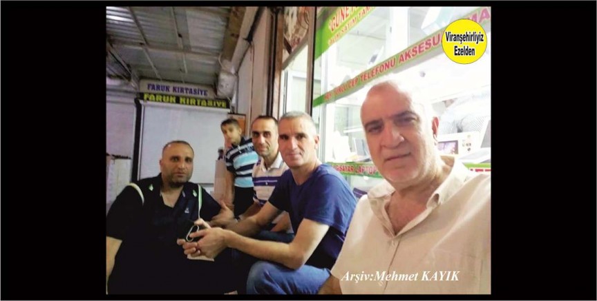 Sevilen esnaflarından İlhan Yılnur, Sadullah Alkan, Hüseyin Çakan ve Bayram Atkı