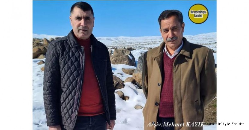 Şırnak Mahallesi Muhtarı Sevilen İnsan, Muhtar Faysal Doğan ve Muhtar Arkadaşı Sinan İçten