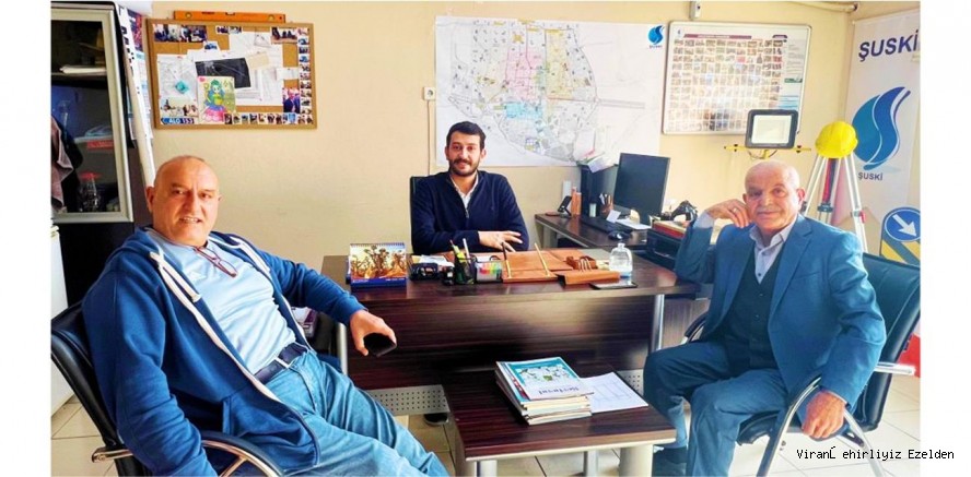 Hemşehrimiz Cemal Bağcı, Misafirleri Babası Abdulkadir Bağcı ve Emekli Nüfus Müdürü Mahmut Nedim Can