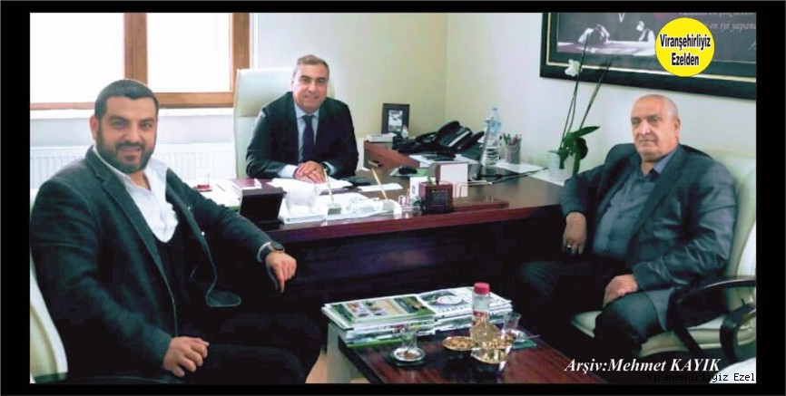 Tarım Bakanlığı TİGEM Genel Müdürlüğü Daire Başkanı Ergün Erol, Ümit Özkan ve Lütfü Özkan