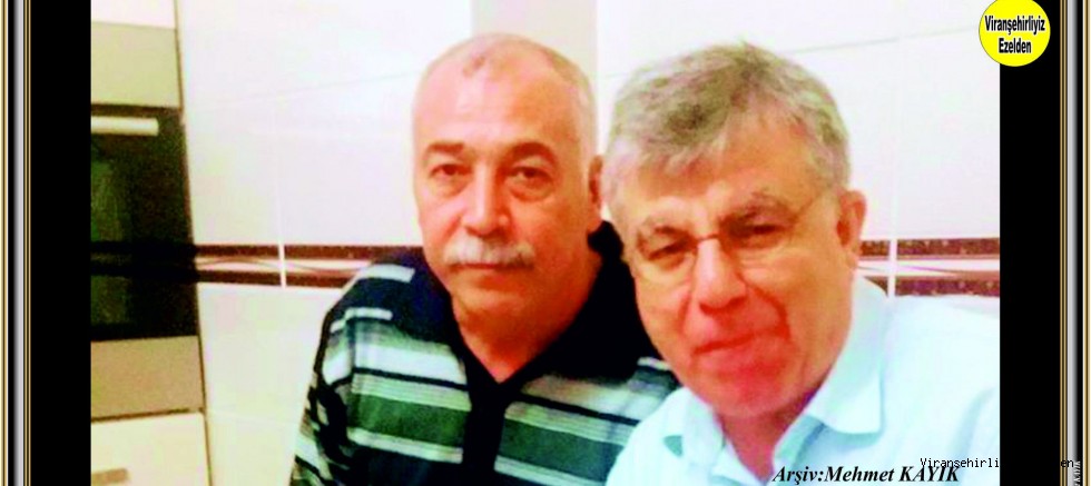 Tedaş Şanlıurfa İl Eski Müdürlerinden İsmet BİNGÖLLÜ ve harita Mühendisi Derviş ÖNEN