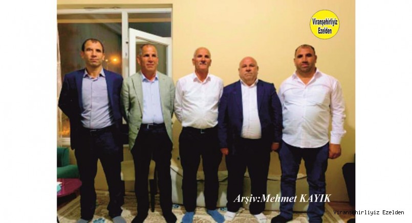 Tunç Ailesi Fertlerinden, Şehmus Tunç, Hıdır Tunç, İsmail Tunç, Feyzi Tunç ve Mehmet Tunç