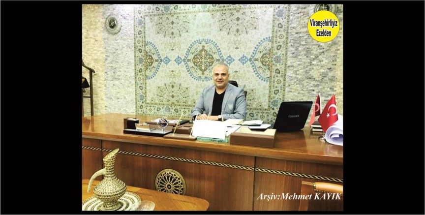 Türkiye Ekonomi Kulübü Şanlıurfa İl Başkanı Viranşehir’in Gururu Mehmet Ulutaş