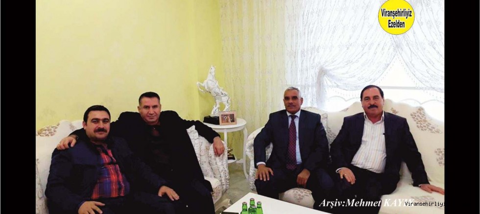 Türkiye Muhtarlar Derneği Viranşehir Şube Başkanı Muhtar Ömer Ekinci, Apo Yüksel, Hüseyin Şık ve Merhum Katip Yüksel