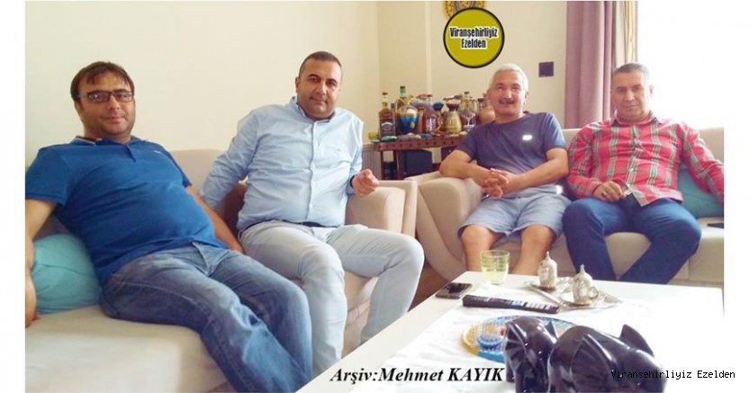Türkiye Muhtarlar Derneği Viranşehir Şube Başkanı, Muhtar Ömer Ekinci, Uzm. Dr. Edip Gönüllü, Eczacı Hakkı Kudin ve Halit Keskin