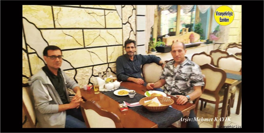 Üç Güzel  Değerlerimizden  olan Mehmet Seyrek, Hakkı Bozkurt ve Halil Uçar