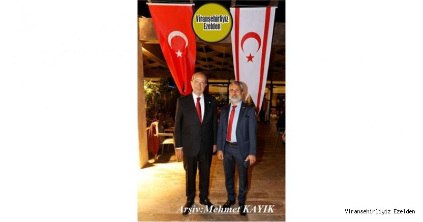 Uzun Yıllardan Beridir Kuzey Kıbrıs Türk Cumhuriyetinde(KKTC) Yaşayan, Mustafa Tan ve KKTC Cumhurbaşkanı Ersin Tatar
