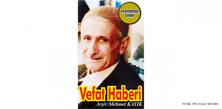 VAFAT HABERİ