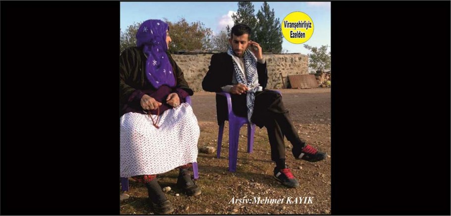 Vedha Ekinci ve yeğeni Serhat Ekinci