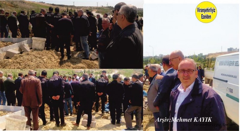 Vefat eden, Viranşehir Ziraat Bankası Emekli Memurlarından İsmail Pıçak’ın Mersin Güneykentteki Cenaze Defin işlemleri Esnasında, Viranşehirliler Cenazeyi Yanlız Bırakmadılar.