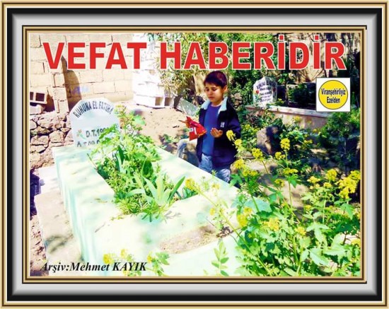 VEFAT HABERİkl;