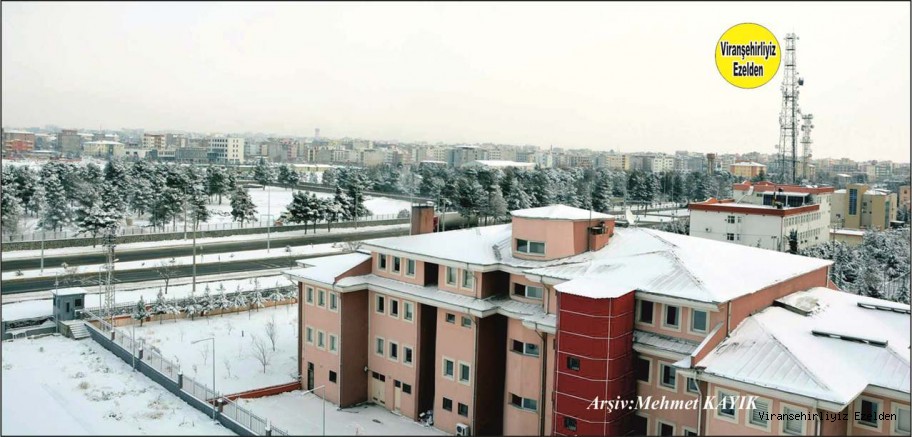 Viranşehir Adliye Bölgesinin Karlı Mevsimdeki Durumu