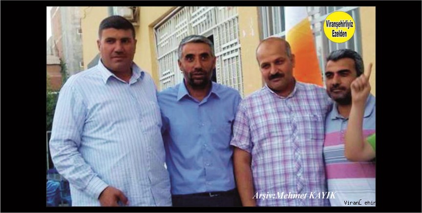 Viranşehir Ak Parti İlçe Başkanı Ali Tekin, Hadi Diken, İbrahim Çapa ve Arkadaşı