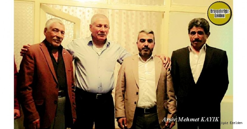 Viranşehir Ak Parti İlçe Başkanı Ali Tekin, Nazım Yavuzkaplan, Ramazan Yavuzplan ve Merhum Abdulkadir Yavuzkaplan(Çavuş Dayı)