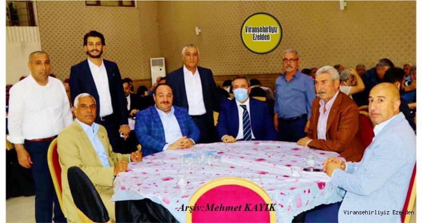 Viranşehir Ak Parti İlçe Eski Başkanı Mehmet Ekinci, Hüseyin Şık, Salih Ekinci(Belediye Başkanı),Rağıp Yıldırım(Belediye Başkan Yrd.), Emin Mızraklı