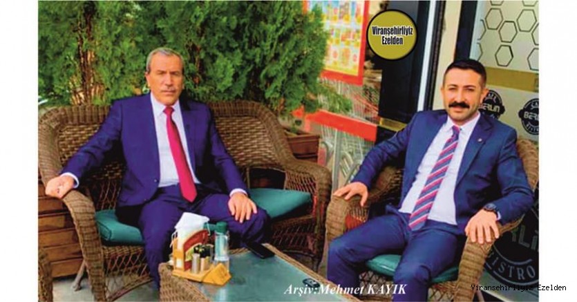 Viranşehir Ak Parti İlçe Eski Başkanı Mehmet Yıldırım ve Ticaret ve Sanayi Odası Başkanı Ömer Yazmacı