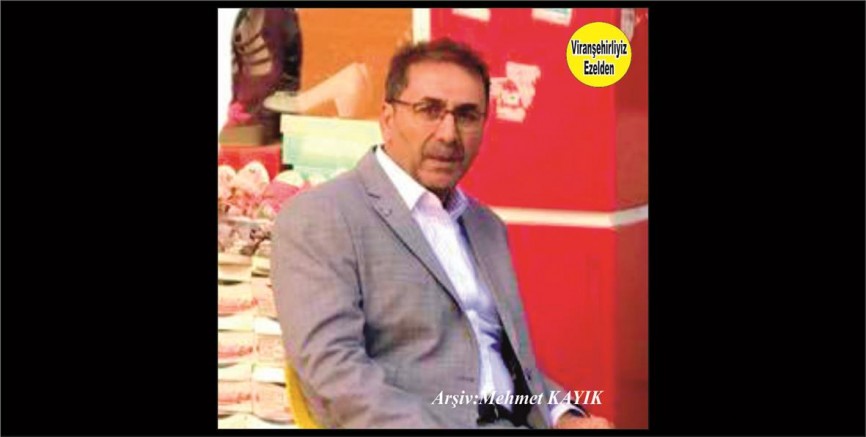 Viranşehir Anavatan Partisi İlçe Eski Başkanı Sevilen Sayılan Güzel İnsan Mehmet Salih Yazmacı