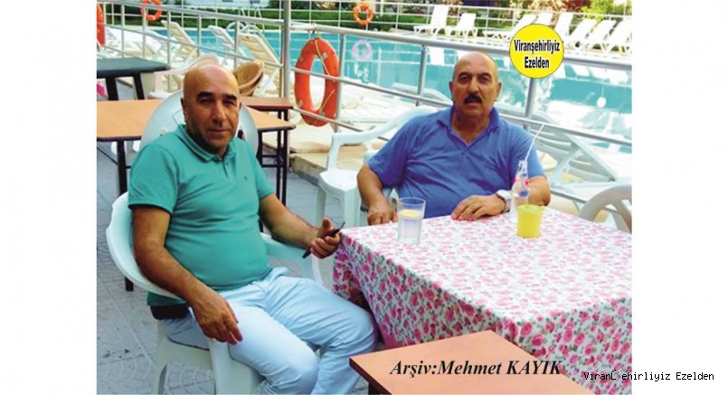 Viranşehir Atatürk İlköğretim Okulu Müdürlüğü Görevini Yapmış, Sevilen İnsan Müdür Ahmet Sert ve Dayısı Oğlu Ahmet Aslanbakan