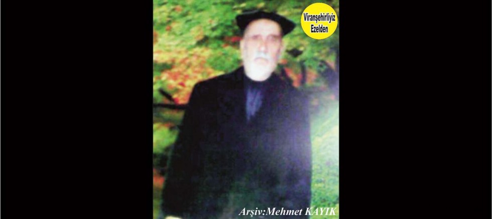 Viranşehir Bahçe Sektöründe Yıllarca Çiftçilik yapmış, Sevilen İnsan Merhum Keko Özer